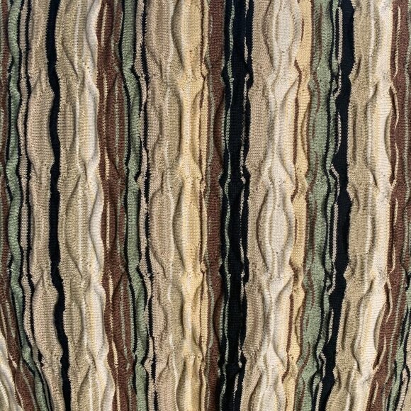 Vintage 90s Tundra 3D Knit Crewneck Grandpa Dad Sweater - Picture 3 of 12